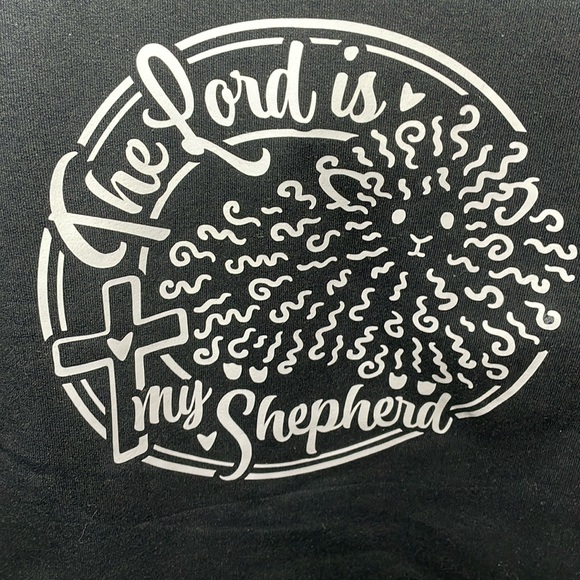 🆕Lord Is My Shepherd / Sweatshirt Crewneck / Holiday Christmas Sweater / Sheep - Picture 2 of 6